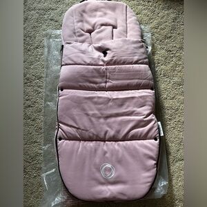 Bugaboo Footmuff in Soft Pink (previous version); EUC